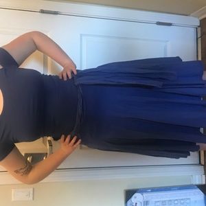 blue luna luz dress size large